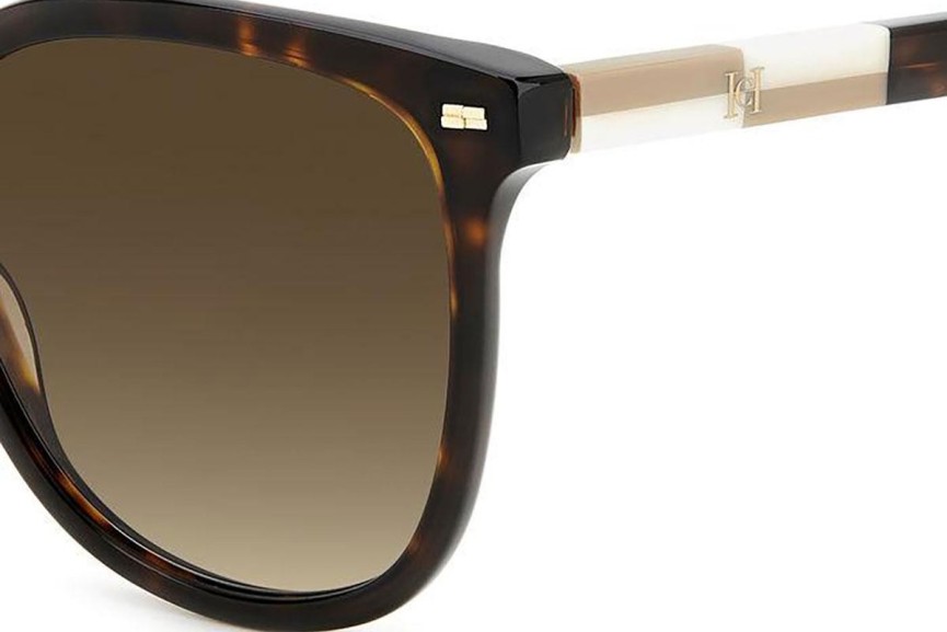 Sonnenbrille Carolina Herrera HER0136/S XLT/HA Rund Havanna