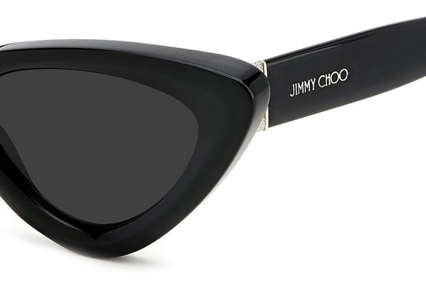 Sonnenbrille Jimmy Choo ADDY/S 807/IR Cat Eye Schwarz