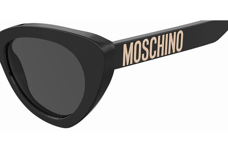 Sunglasses Moschino MOS147/S 807/IR Cat Eye Schwarz