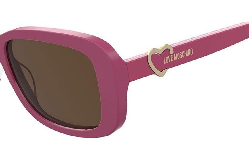 Sunglasses Love Moschino MOL060/S MU1/70 Rechteck Rosa