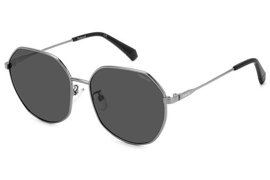 Sonnenbrille Polaroid PLD4140/G/S/X KB7/M9 Polarized Quadratisch Silber