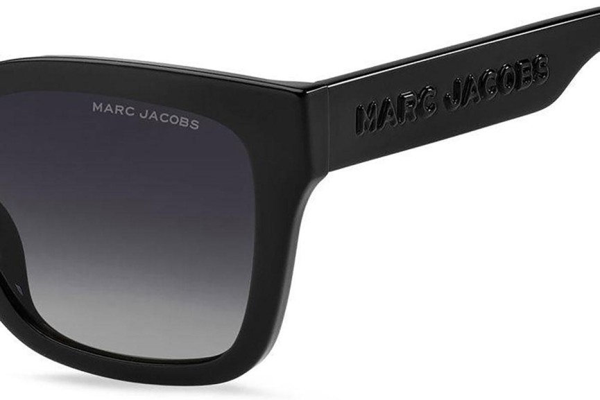 Sunglasses Marc Jacobs MARC658/S 08A/WJ Polarized Quadratisch Schwarz