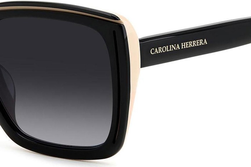 Sunglasses Carolina Herrera HER0143/G/S KDX/9O Quadratisch Schwarz