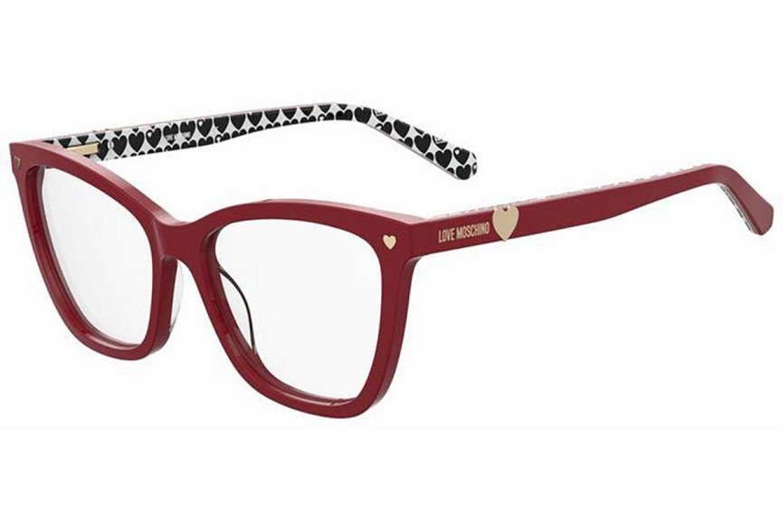 Glasses Love Moschino MOL593 C9A Cat Eye Rot