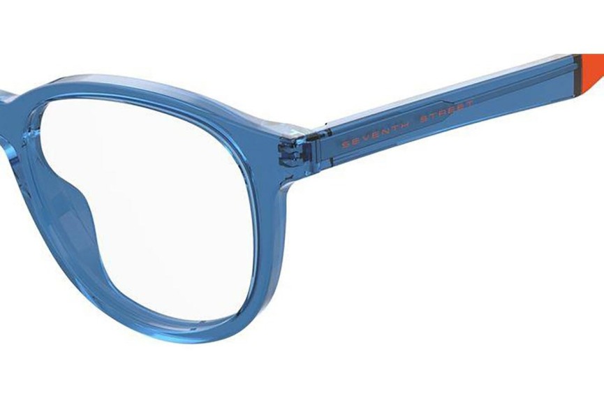 Glasses Seventh Street S334 RTC Rund Blau