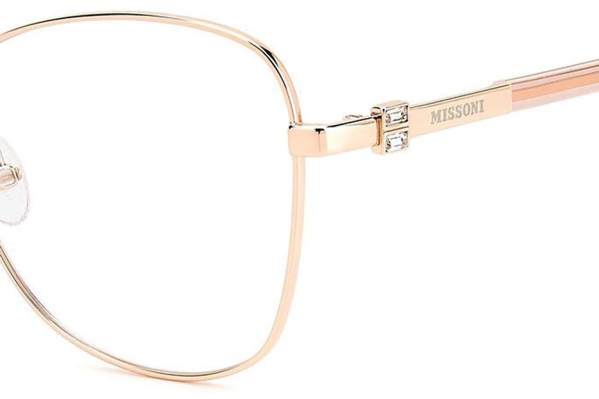 Glasses Missoni MIS0144 DDB Cat Eye Gold