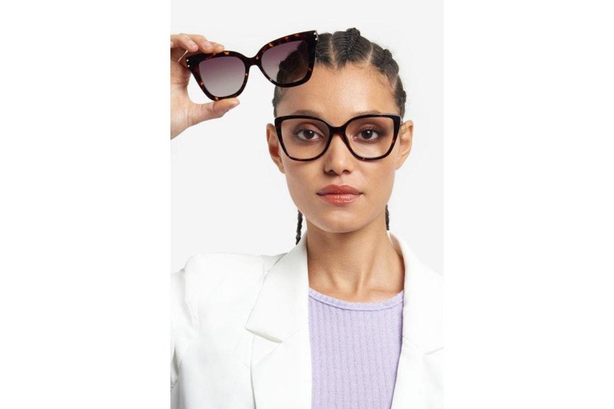 Glasses Missoni MIS0133/CS 086/LA Cat Eye Havanna