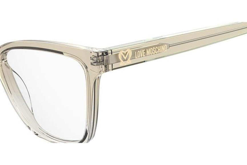 Glasses Love Moschino MOL615 10A Cat Eye Beige