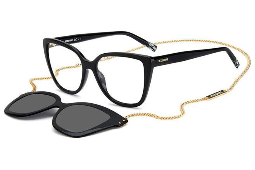 Glasses Missoni MIS0133/CS 807/M9 Cat Eye Schwarz