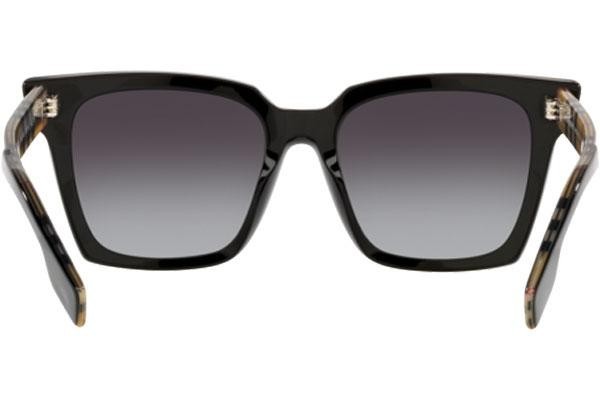 Sonnenbrille Burberry Maple BE4335 39298G Quadratisch Schwarz