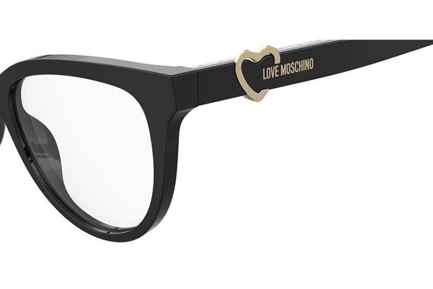 Brillen Love Moschino MOL609 807 Cat Eye Schwarz