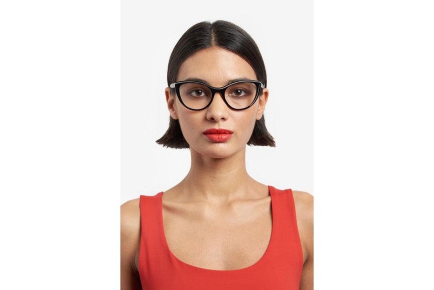 Glasses Carolina Herrera HER0171 KDX Cat Eye Schwarz