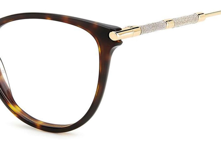 Glasses Carolina Herrera HER0152 086 Cat Eye Havanna