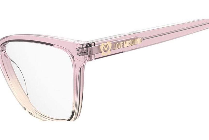 Glasses Love Moschino MOL615 35J Cat Eye Rosa