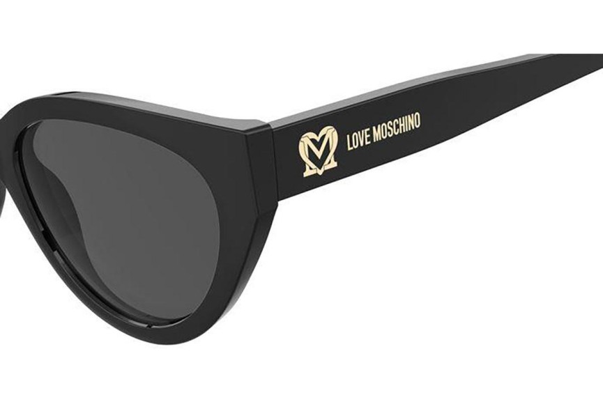 Sunglasses Love Moschino MOL064/S 807/IR Cat Eye Schwarz