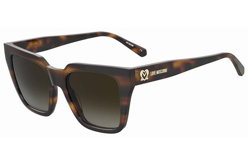 Sunglasses Love Moschino MOL065/S 05L/HA Quadratisch Havanna