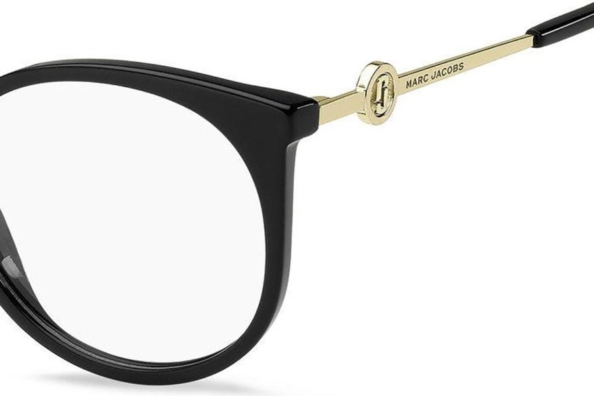 Glasses Marc Jacobs MARC656 807 Rund Schwarz