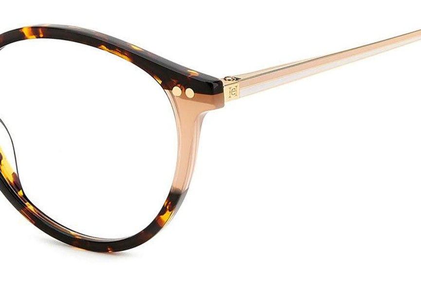 Brillen Carolina Herrera HER0166 XLT Oval Havanna