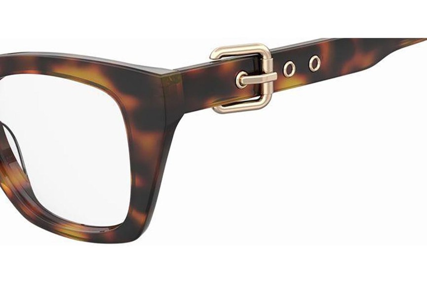 Glasses Moschino MOS617 05L Quadratisch Havanna