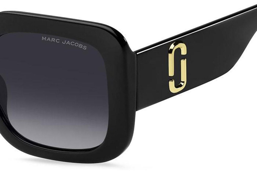 Sunglasses Marc Jacobs MARC647/S 08A/WJ Polarized Quadratisch Schwarz