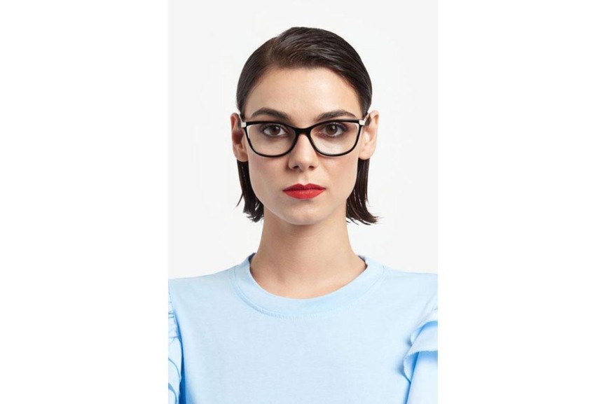 Glasses Carolina Herrera HER0163 KDX Rund Schwarz