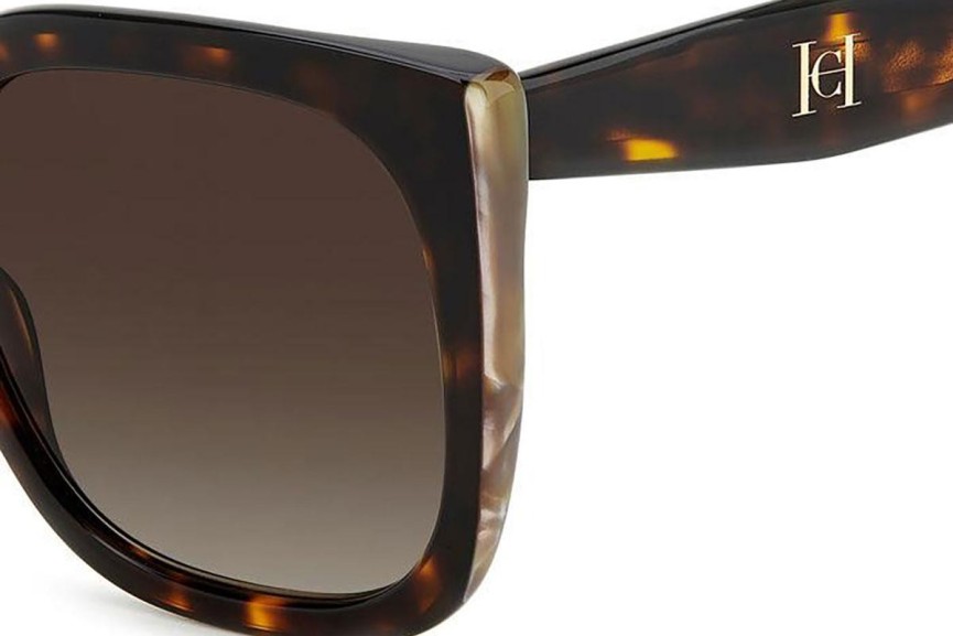 Sunglasses Carolina Herrera HER0128/S C9K/HA Quadratisch Havanna