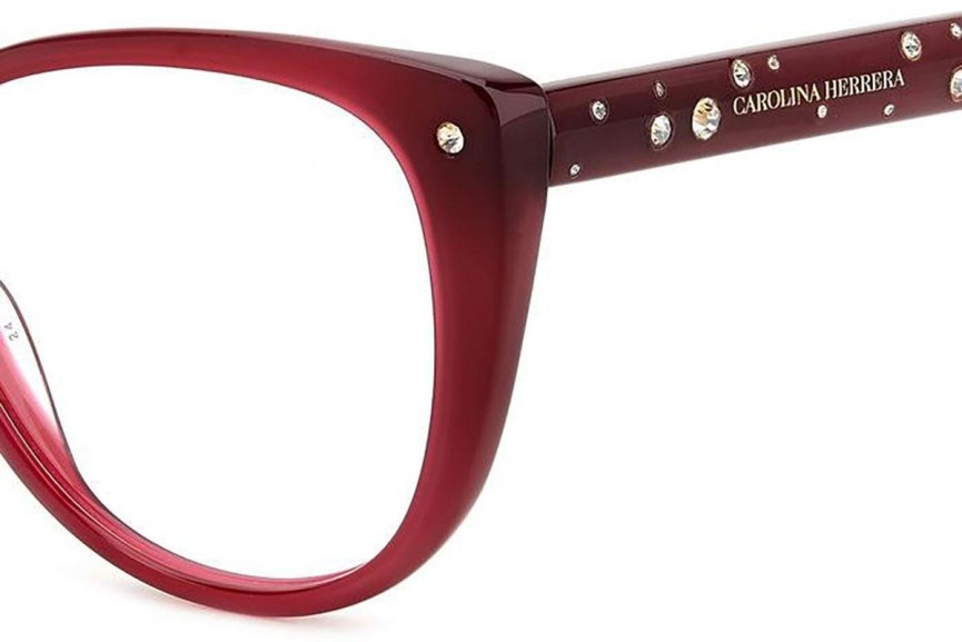 Brillen Carolina Herrera HER0150 LHF Cat Eye Rot