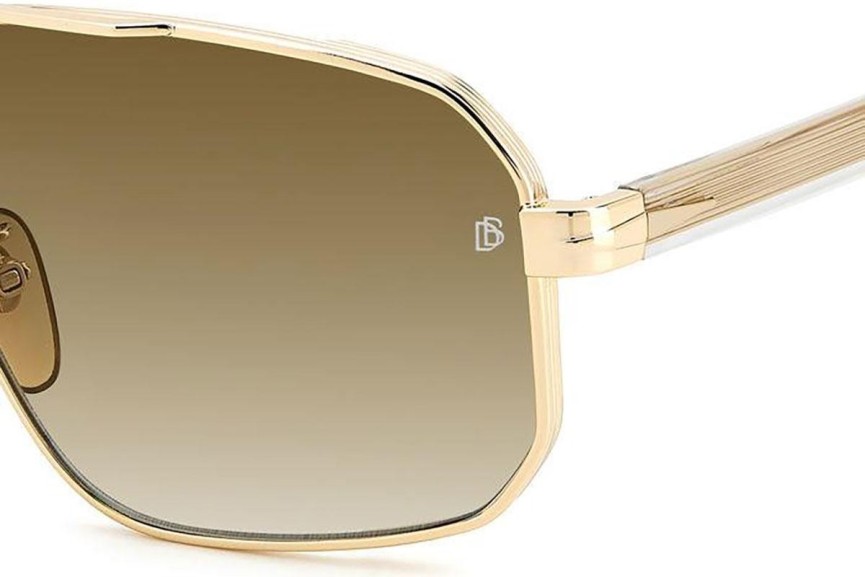 Sonnenbrille David Beckham DB7102/S LOJ/HA Pilot Gold