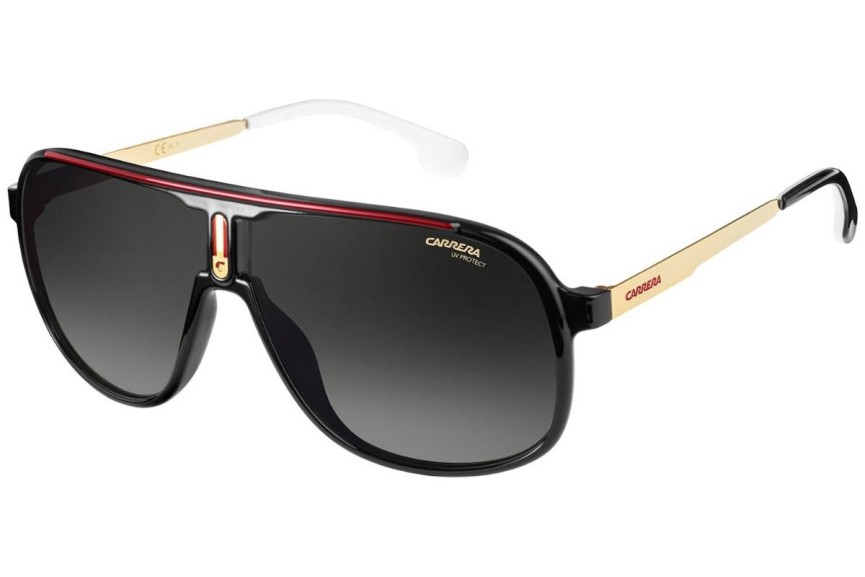 Sunglasses Carrera CARRERA1007/S 807/9O Rechteck Schwarz