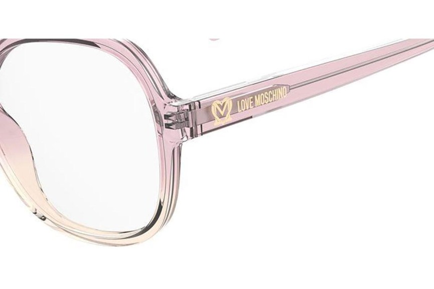 Glasses Love Moschino MOL616 35J Rund Rosa