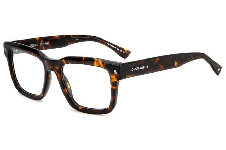 Glasses Dsquared2 D20090 086 Rechteck Havanna