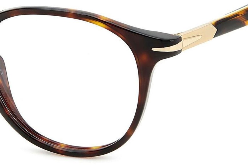 Glasses David Beckham DB1126 2IK Rund Havanna