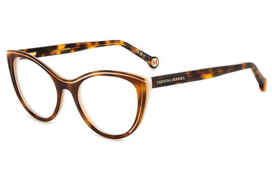 Glasses Carolina Herrera HER0172 C9K Cat Eye Havanna