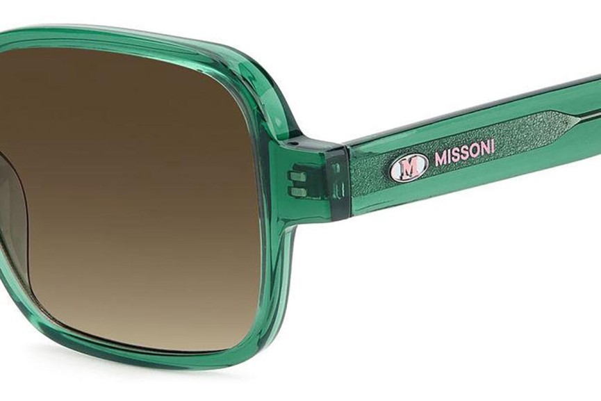 Sunglasses M Missoni MMI0140/S 1ED/HA Rechteck Grün