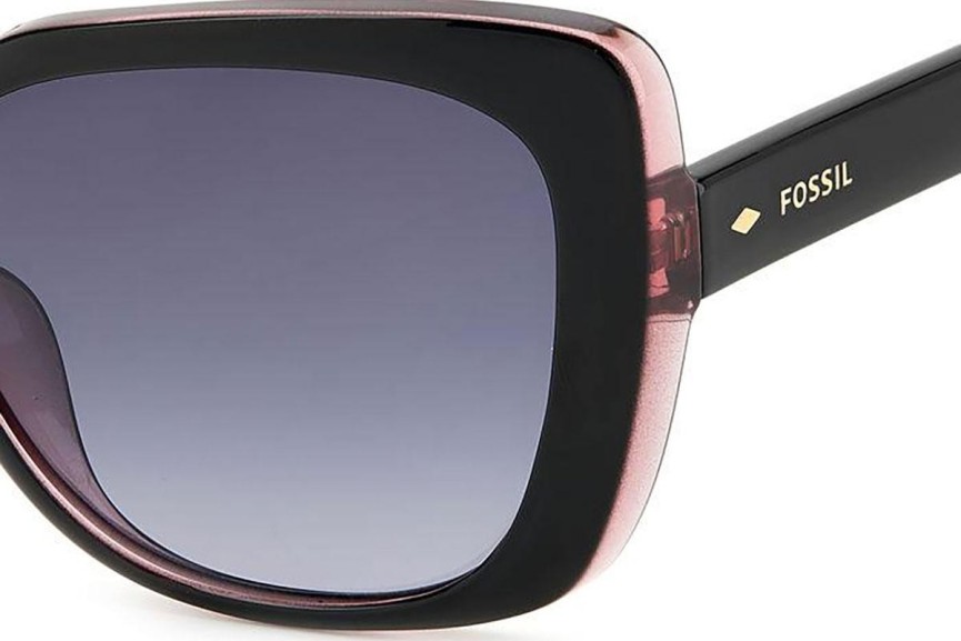 Sunglasses Fossil FOS3143/S 807/9O Quadratisch Schwarz