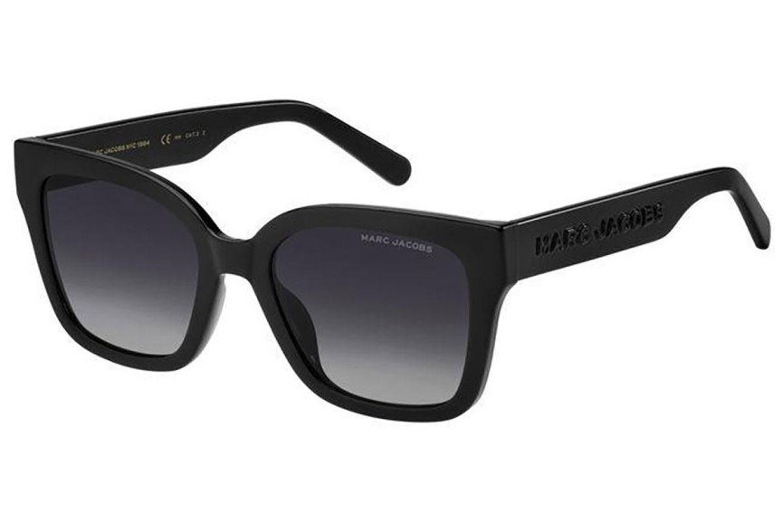 Sunglasses Marc Jacobs MARC658/S 08A/WJ Polarized Quadratisch Schwarz