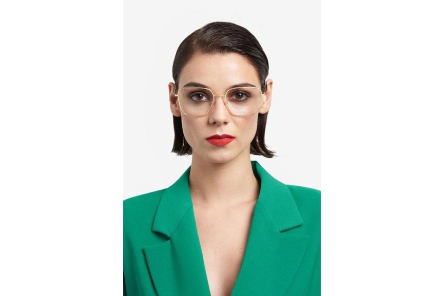 Glasses Carolina Herrera HER0162 000 Quadratisch Gold