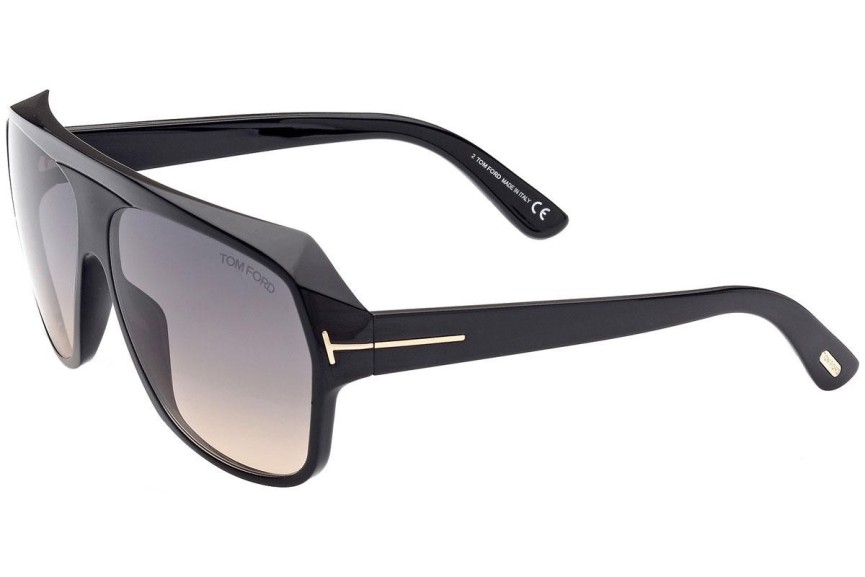 Sunglasses Tom Ford Hawkings FT0908 01B Pilot Schwarz