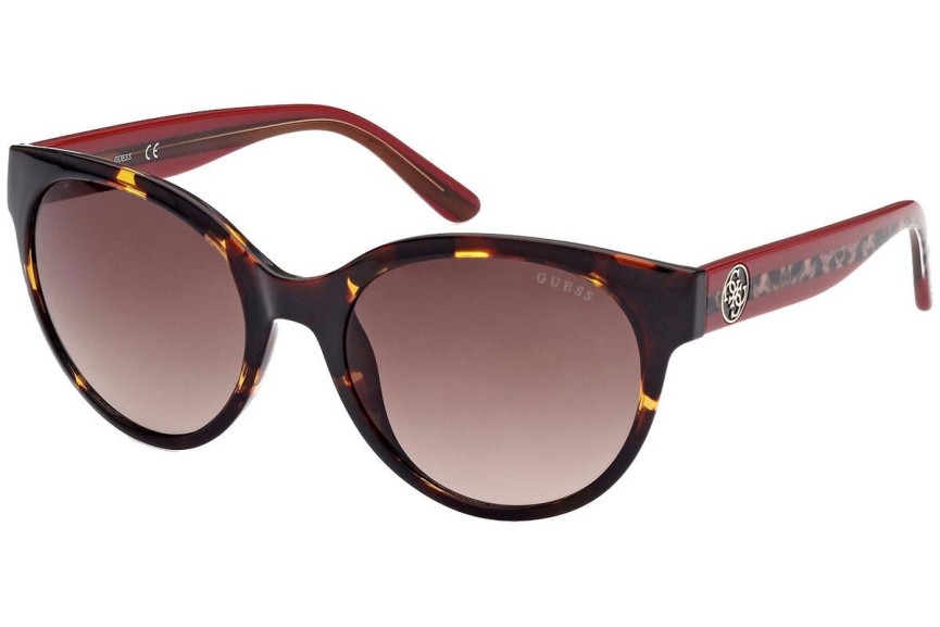 Sonnenbrille Guess GU7824 52F Rund Havanna