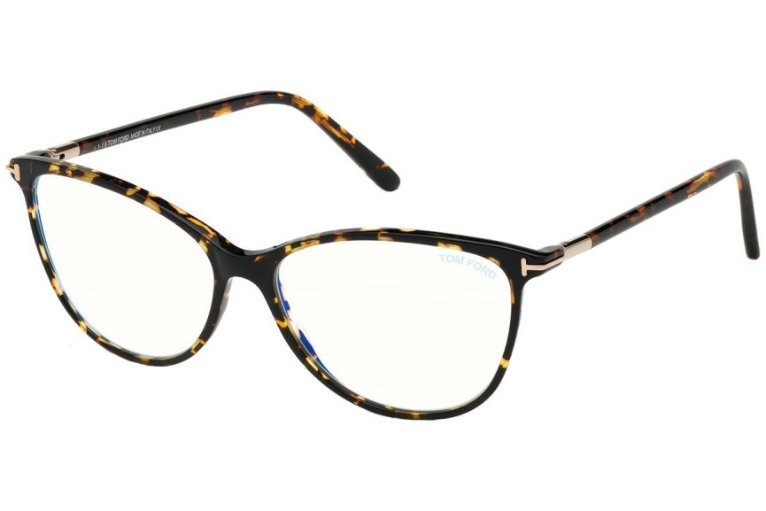 Glasses Tom Ford FT5616-B 056 Cat Eye Havanna