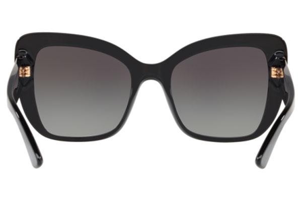 Sonnenbrille Dolce & Gabbana Icons Collection DG4348 501/8G Cat Eye Schwarz