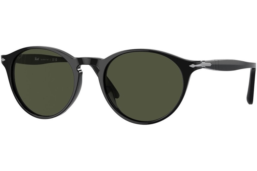 Sunglasses Persol Galleria '900 Collection PO3092SM 901431 Rund Schwarz