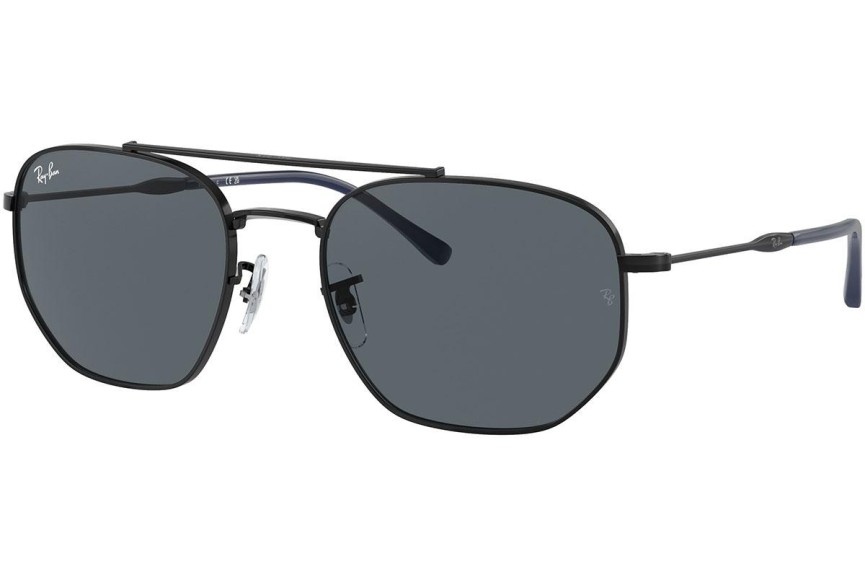 Sunglasses Ray-Ban RB3707 9257R5 Pilot Schwarz