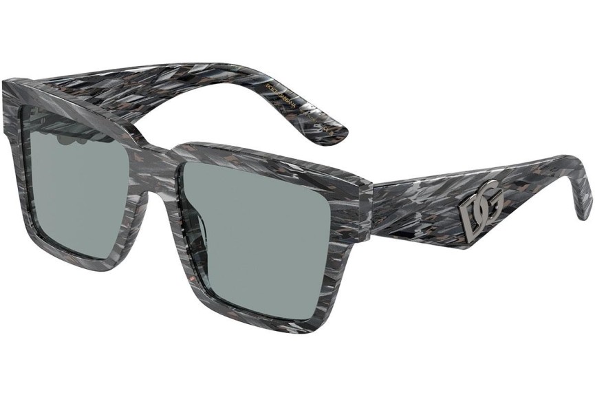 Sonnenbrille Dolce & Gabbana DG4436 318787 Quadratisch Schwarz