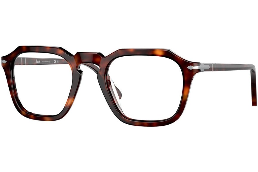 Brillen Persol PO3292V 24 Quadratisch Havanna