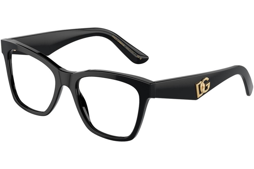 Brillen Dolce & Gabbana DG3374 501 Quadratisch Schwarz