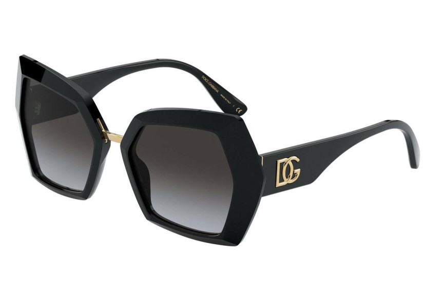 Sunglasses Dolce & Gabbana DG4377 501/8G Groß Schwarz