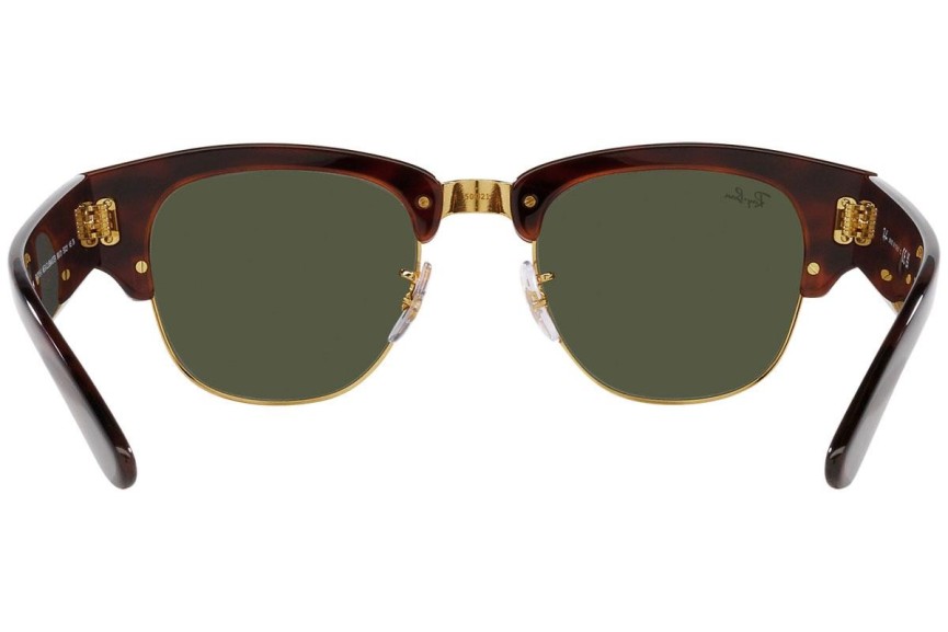 Sonnenbrille Ray-Ban Mega Clubmaster RB0316S 990/31 Browline Havanna