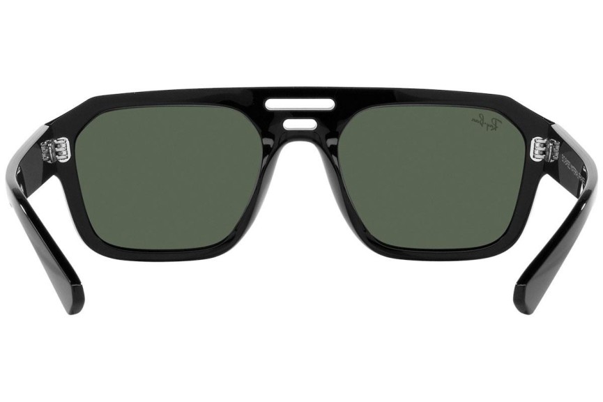 Sonnenbrille Ray-Ban Corrigan RB4397 667771 Flat Top Schwarz