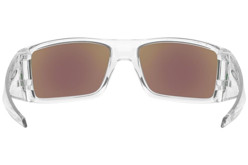 Sonnenbrille Oakley Heliostat OO9231-07 Polarized Rechteck Kristall